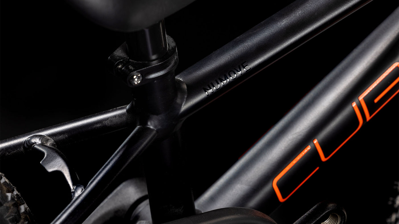 Dviratis Cube Numove 120 RT black'n'orange 2025