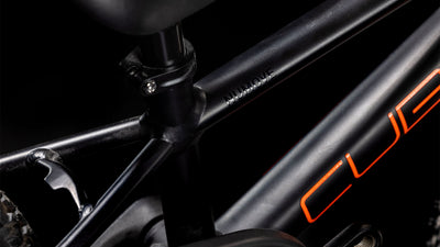 Dviratis Cube Numove 120 RT black'n'orange 2025