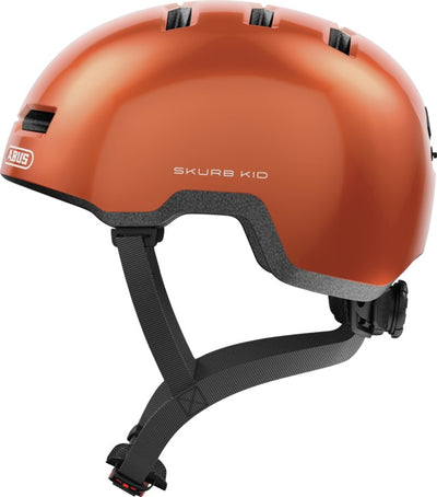 Šalmas Abus Skurb Kid goldfish orange-S