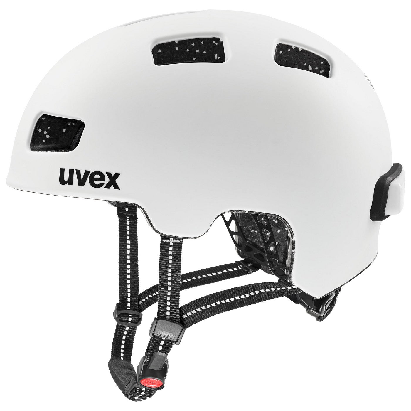 Šalmas Uvex city 4 white skyfall matt-55-58CM