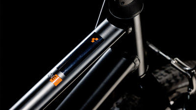 Dviratis Cube Numove 140 black'n'orange 2025