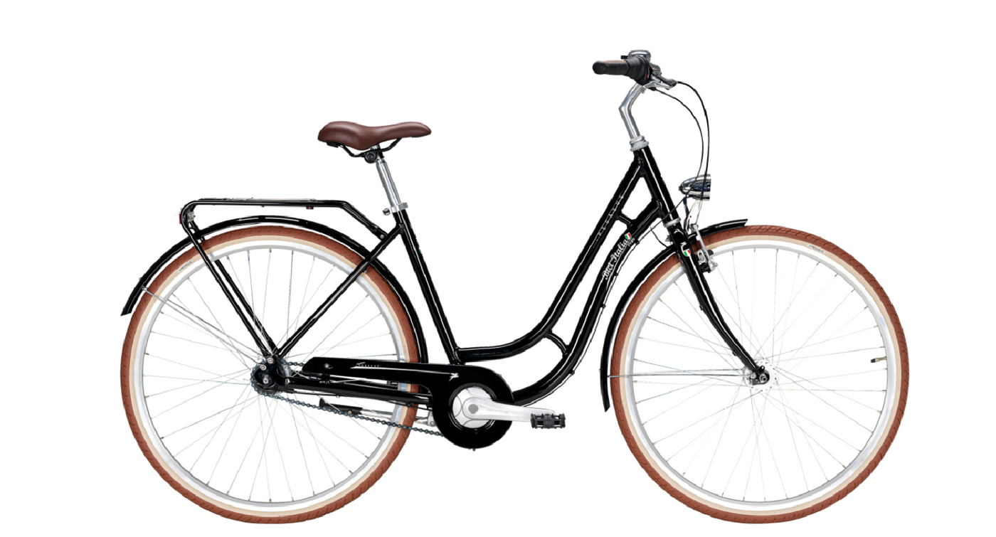 Dviratis 28" Pegasus Bici Italia 7g juodas