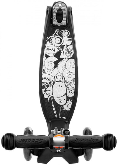 Paspirtukas HyperMotion Alamo black