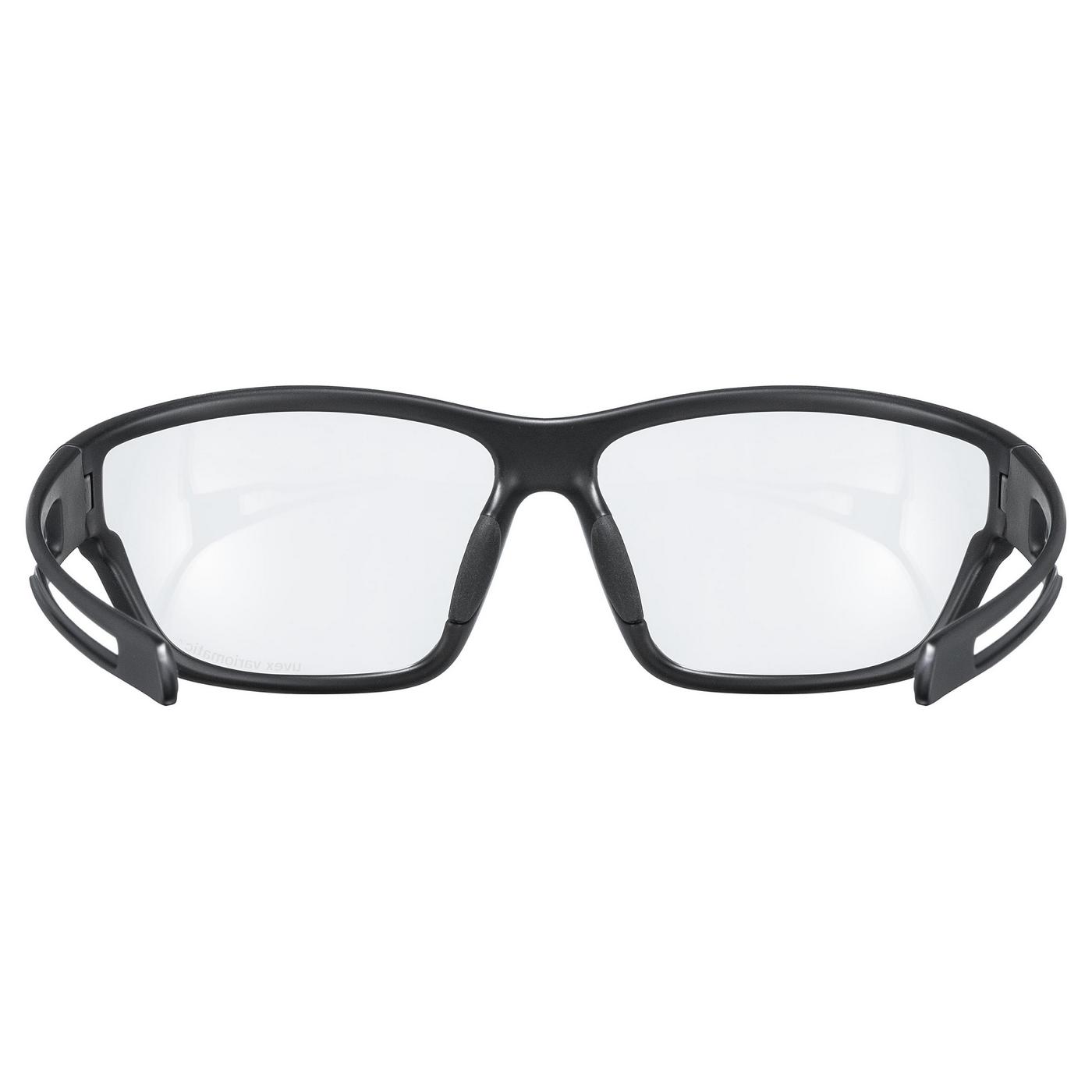 Akiniai Uvex Sportstyle 806 Variomatic black mat / smoke
