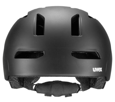 Šalmas Uvex urban planet LED black matt-54-58CM