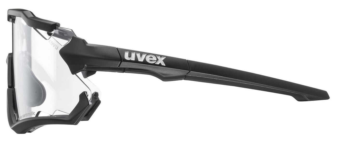 Dviratininko akiniai Uvex sportstyle 228 V black matt / litemirror silver