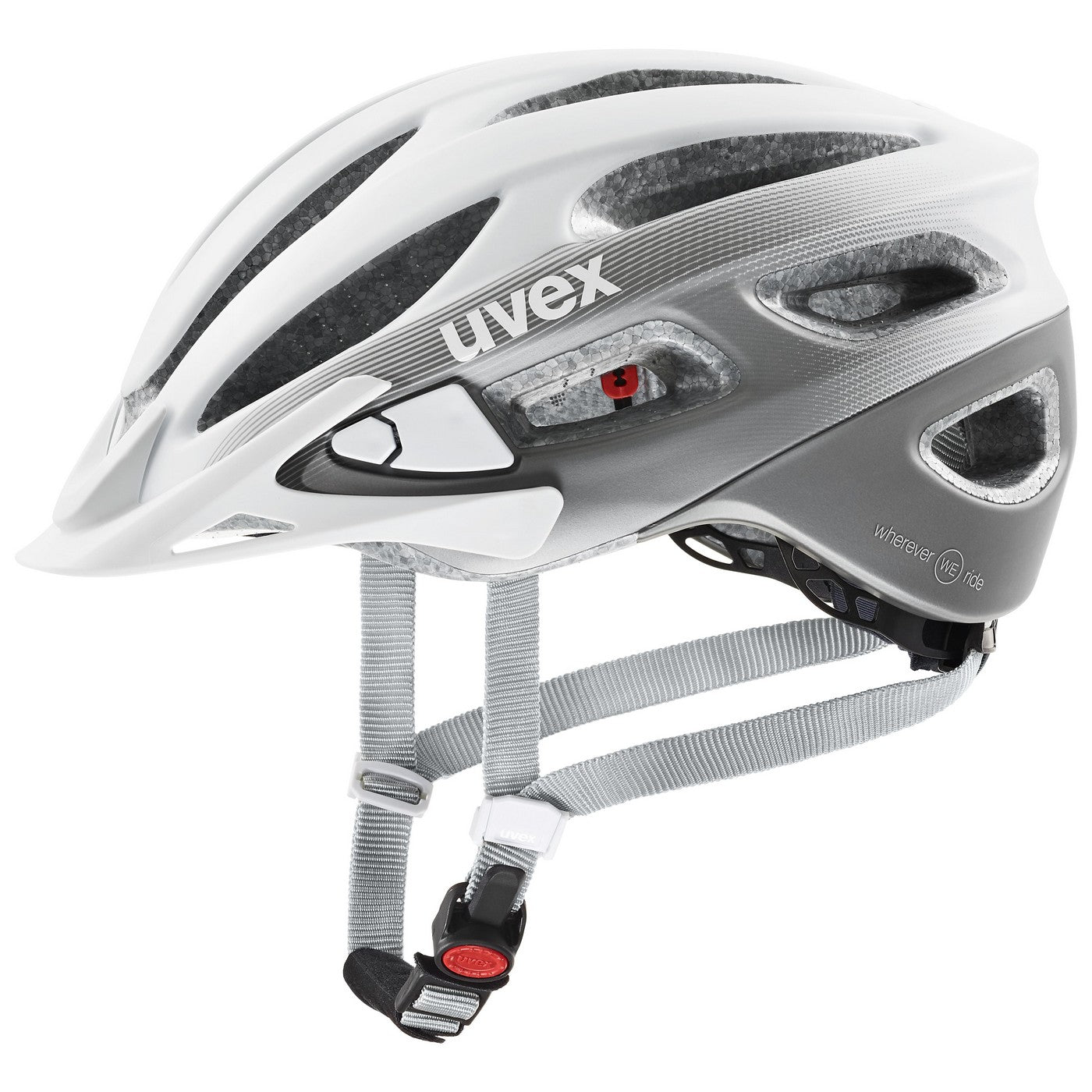 Šalmas Uvex true cc white-grey WE-55-58CM