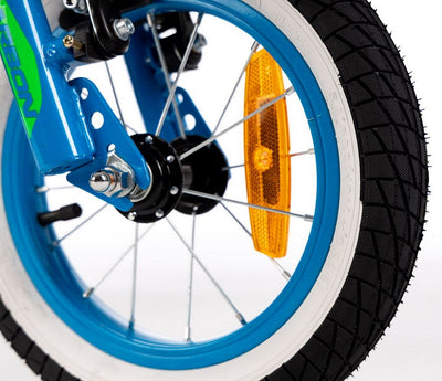 Dviratis Karbon Niki 12 green-blue