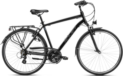 Dviratis Romet Wagant 28" 2023 black-sky blue-19" / M