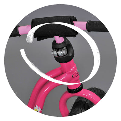 Balansinis dviratukas PUKY LR 1L rose pink