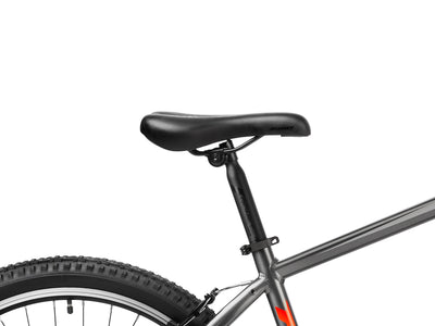 Dviratis Romet Rambler R7.0 27.5" 2023 graphite-silver-red-21" / XL