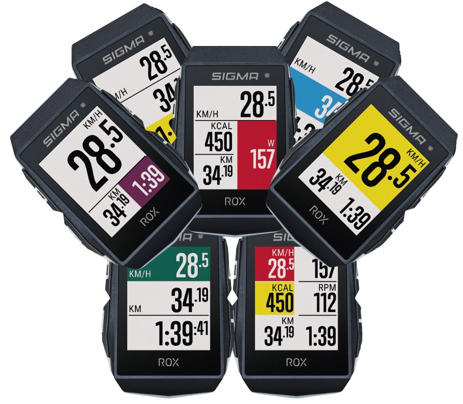 Dviračio kompiuteris SIGMA ROX 11.1 Evo GPS Black Sensor Set