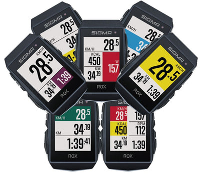 Dviračio kompiuteris SIGMA ROX 11.1 Evo GPS Black Sensor Set