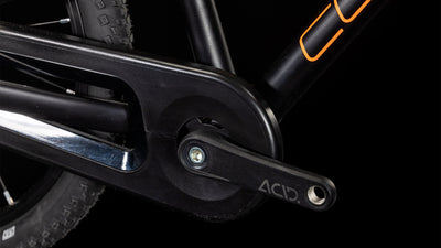 Dviratis Cube Numove 180 black'n'orange 2025