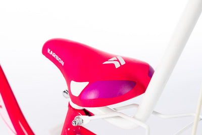Dviratis Karbon Kitty 16 pink-white