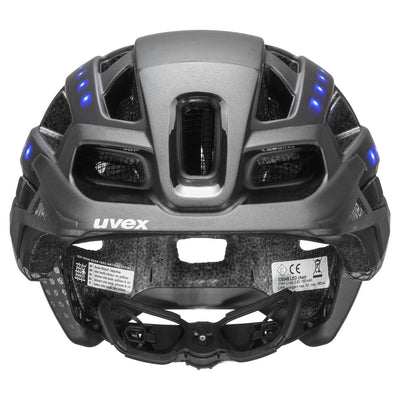 Šalmas Uvex finale light 2.0 black-silver matt-52-57CM