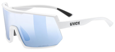 Dviratininko akiniai Uvex sportstyle 235 V white matt / litemirror blue