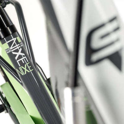 Dviratis S'COOL niXe 18" 1-speed coaster-brake Aluminium dark grey-pastel green