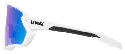 Dviratininko akiniai Uvex sportstyle 231 2.0 white matt / mirror blue