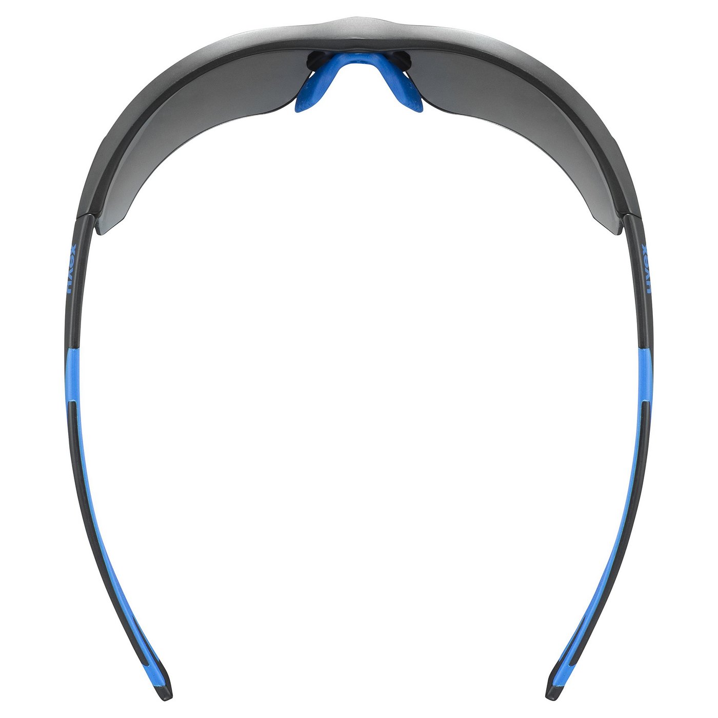 Akiniai Uvex Sportstyle 221 black blue mat / mirror blue