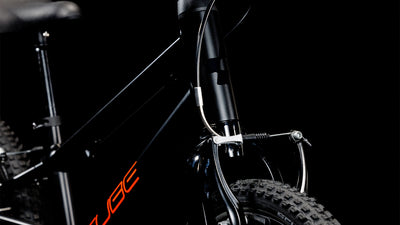 Dviratis Cube Numove 140 black'n'orange 2025