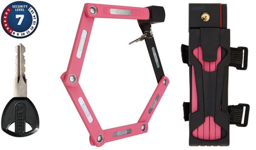 Spyna Abus Folding uGrip Bordo 5700/80 pink