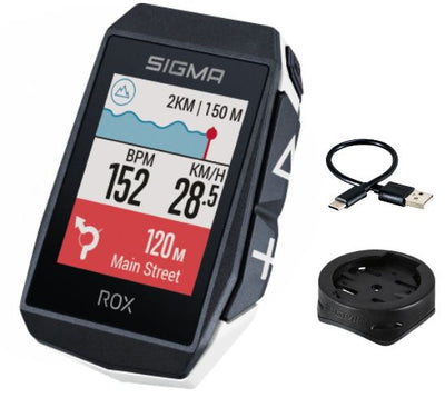 Dviračio kompiuteris SIGMA ROX 11.1 Evo GPS White