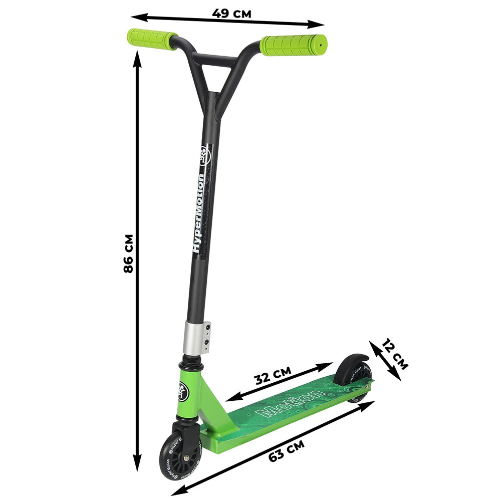 Paspirtukas HyperMotion Evo Stunt green