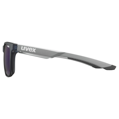 Akiniai Uvex lgl 42 blue grey mat / mirror blue