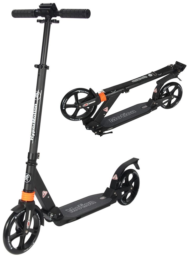 Paspirtukas HyperMotion Dragster black