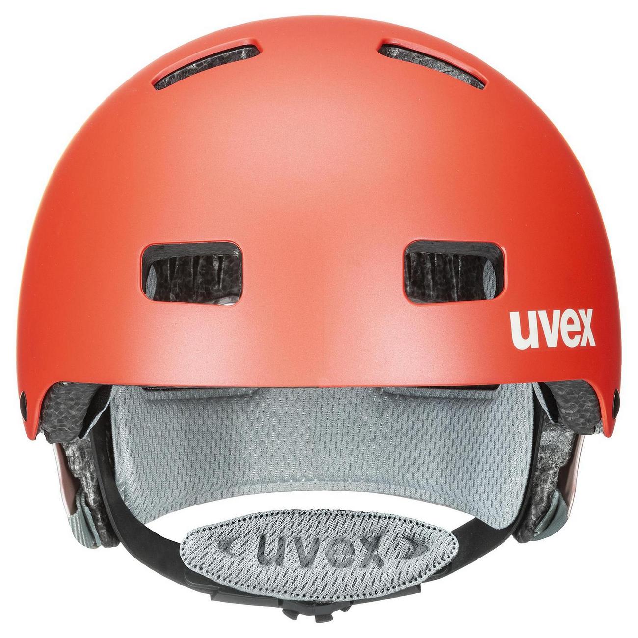 Šalmas Uvex Kid 3 cc grapefruit-sand mat-55-58CM