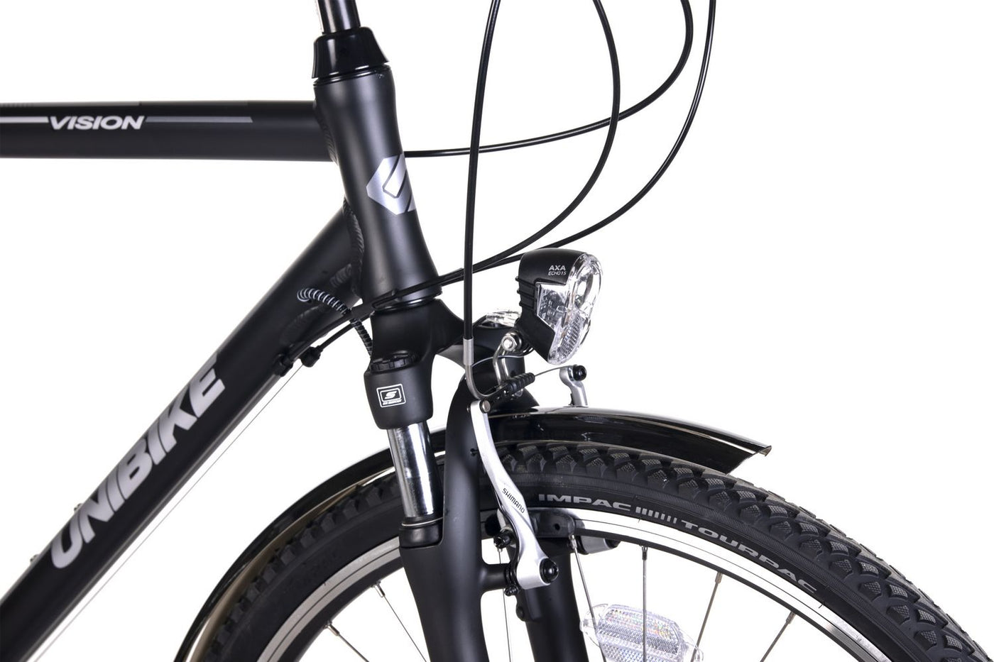 Dviratis UNIBIKE Vision GTS 2022 black-19"