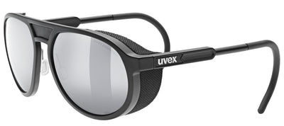 Dviratininko akiniai Uvex mtn classic P black matt / mirror silver