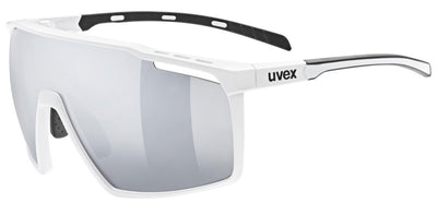 Dviratininko akiniai Uvex mtn perform white matt / mirror silver