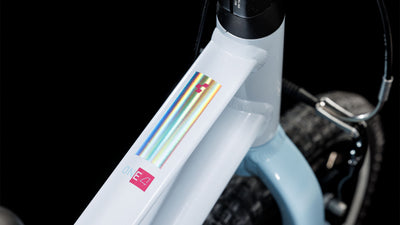 Dviratis Cube Numove 140 flashwhite'n'pink 2025