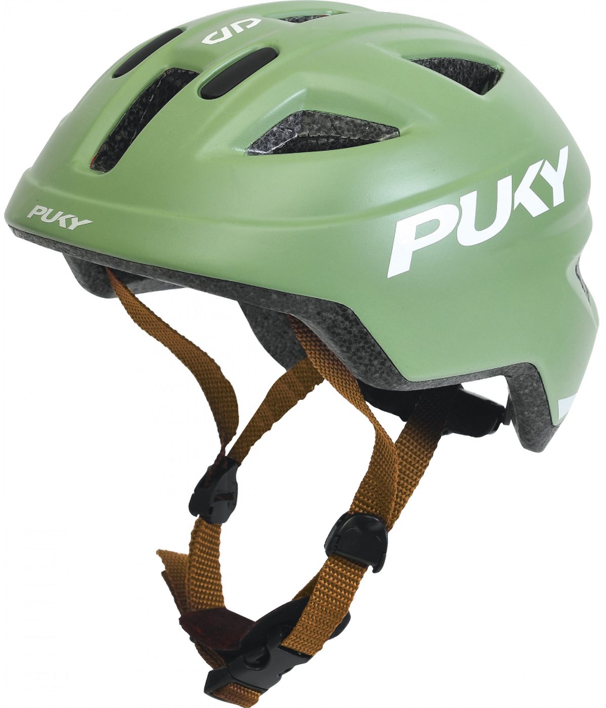 Šalmas PUKY PH 8 Pro-S retro-green-51-56CM