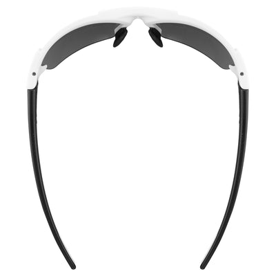 Akiniai Uvex Blaze III white black mat / mirror blue