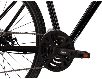 Dviratis Kross Evado 3.0 Black-orange 28