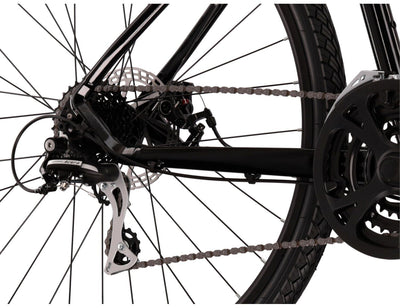 Dviratis Kross Evado 3.0 Black-orange 28