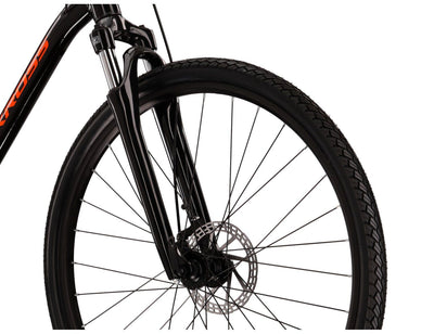 Dviratis Kross Evado 3.0 Black-orange 28