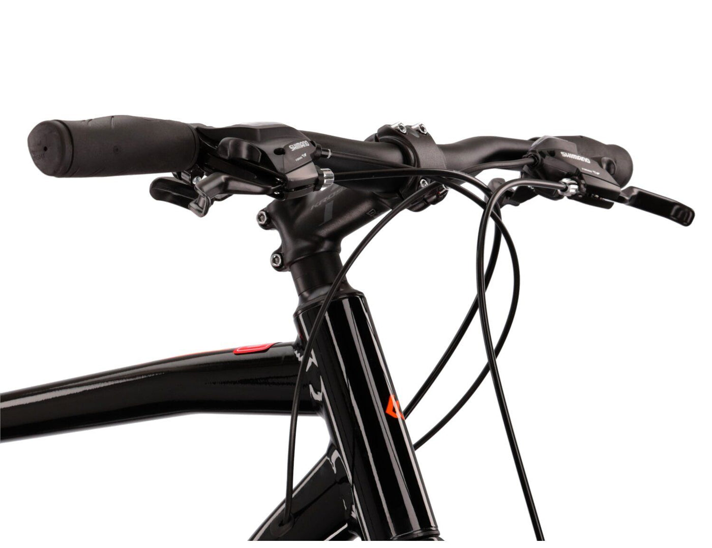 Dviratis Kross Evado 3.0 Black-orange 28