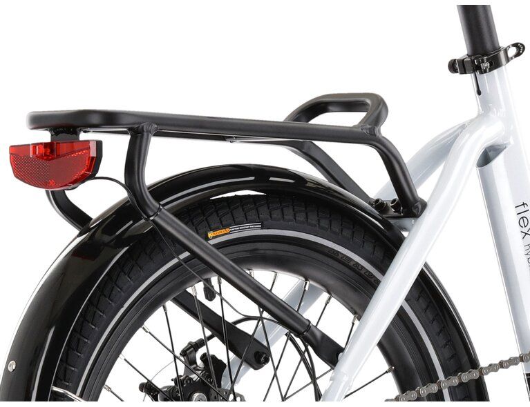 Sulankstomas elektrinis dviratis Kross Flex Hybrid 1.0 gry g 20"