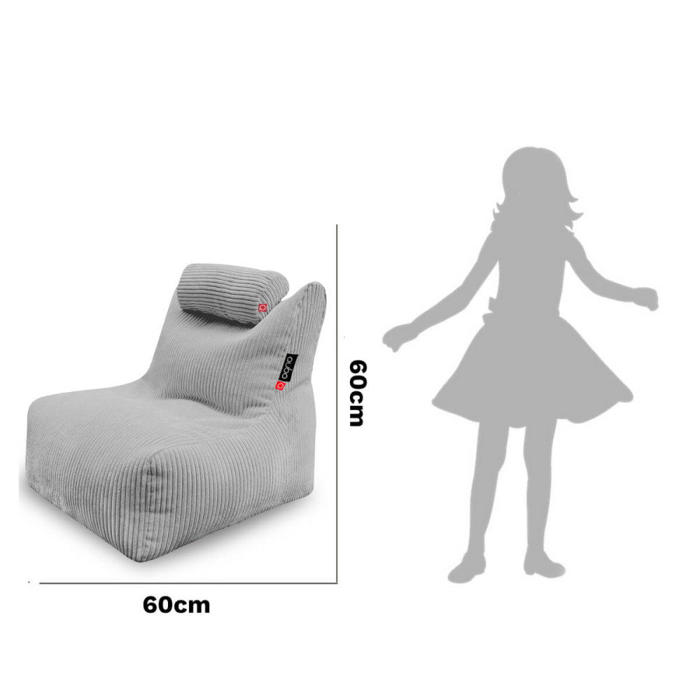 Qubo™ Mini Noa Track FEEL FIT sėdmaišis