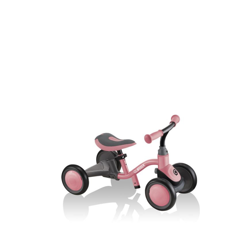 Mokomasis dviratis Globber Learning Bike 3in1 Deluxe Rožinis