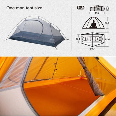 Palapinė Naturehike Cycling Ultralight NH18A095