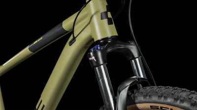 Dviratis Cube Aim Race 29 olive'n'black 2023