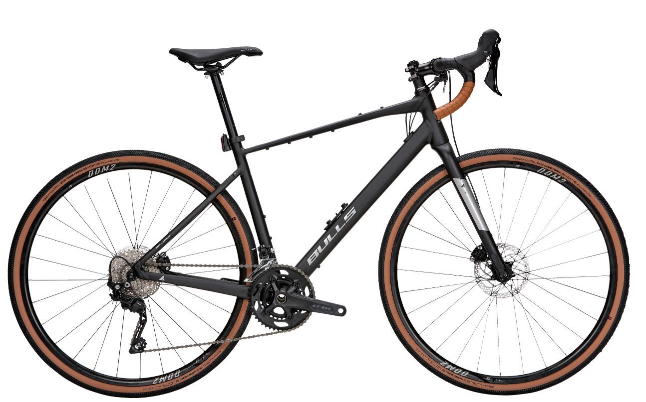 Dviratis 28" Bulls Grinder 3 Gravel juodas