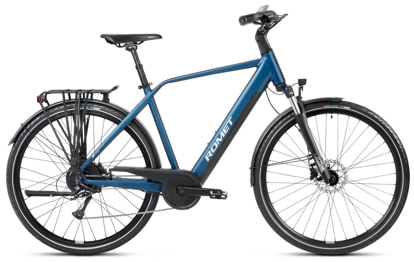 Elektrinis dviratis Romet e-Wagant 1.0 504WH 2024 dark blue