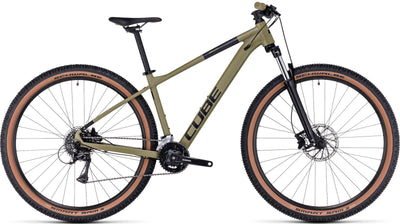 Dviratis Cube Aim Race 29 olive'n'black 2023