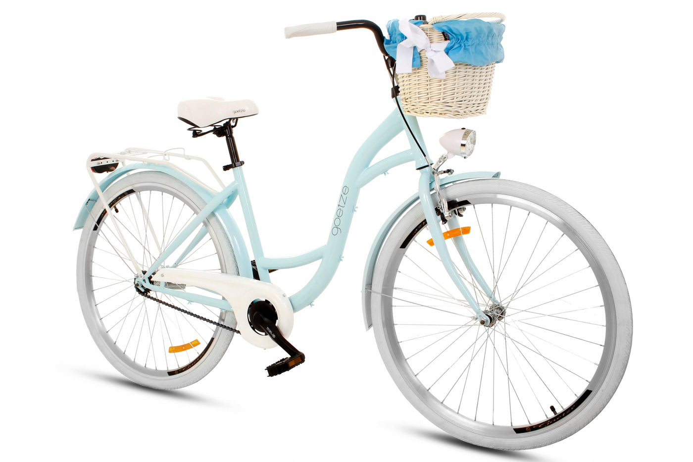 miesto dviratis Goetze mėlynos spalvos